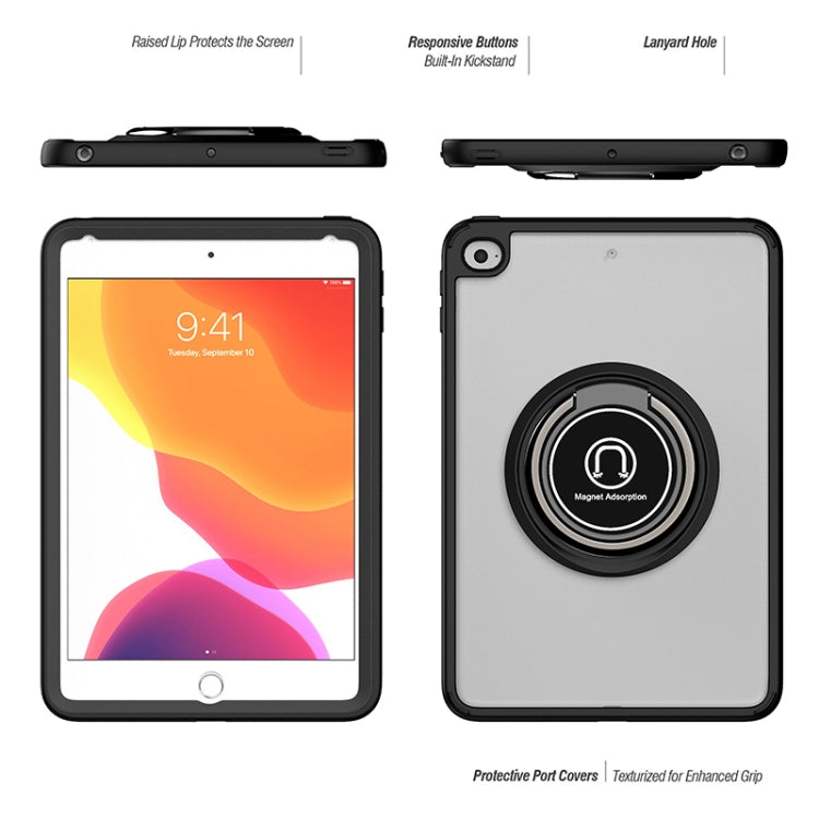 Shadow PC Tablet Case with Ring Holde For iPad mini 5 / 4