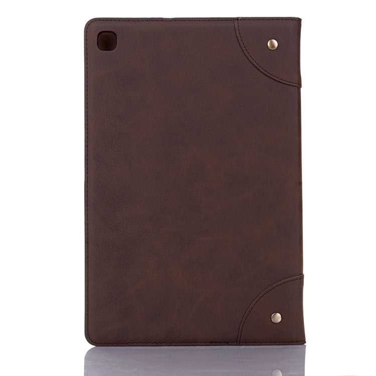 For Samsung Galaxy Tab A7 T500 Retro Leather Tablet Case