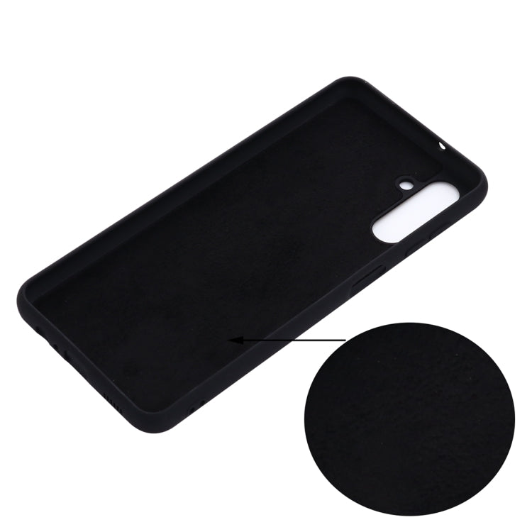 For Samsung Galaxy A13 5G Pure Color Liquid Silicone Phone Case