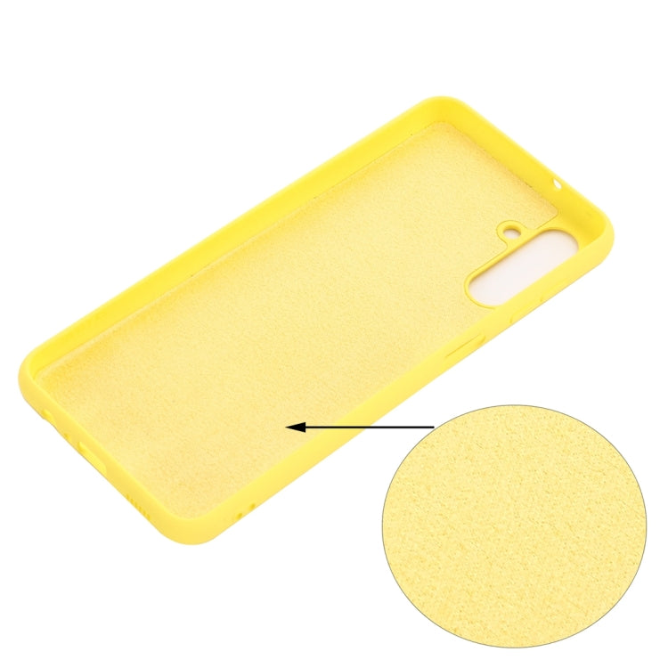 For Samsung Galaxy A13 5G Pure Color Liquid Silicone Phone Case