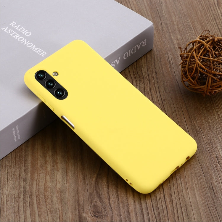 For Samsung Galaxy A13 5G Pure Color Liquid Silicone Phone Case