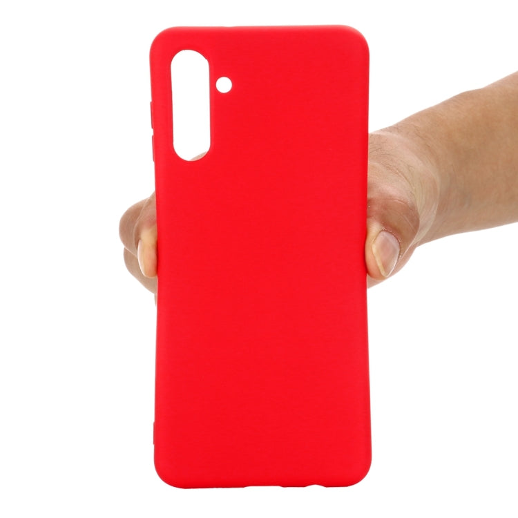 For Samsung Galaxy A13 5G Pure Color Liquid Silicone Phone Case