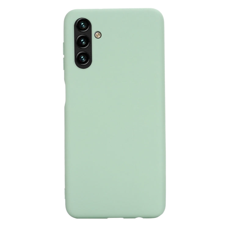 For Samsung Galaxy A13 5G Pure Color Liquid Silicone Phone Case