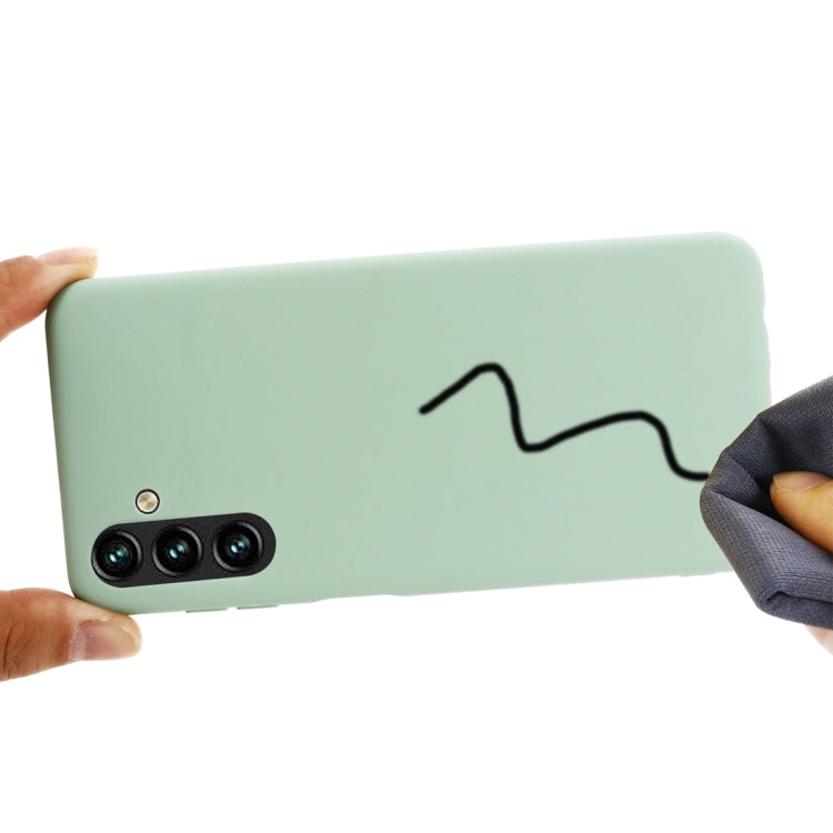 For Samsung Galaxy A13 5G Pure Color Liquid Silicone Phone Case