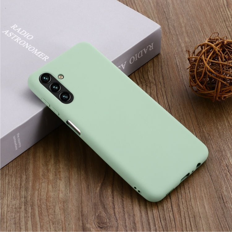 For Samsung Galaxy A13 5G Pure Color Liquid Silicone Phone Case