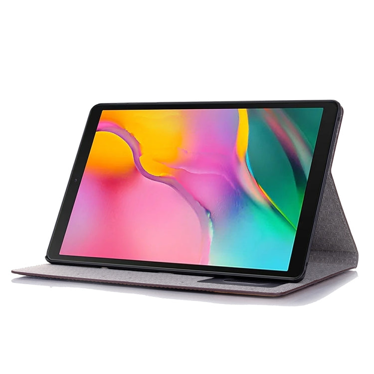For Samsung Galaxy Tab A7 Lite T220/T225 Cross Texture Leather Tablet Case