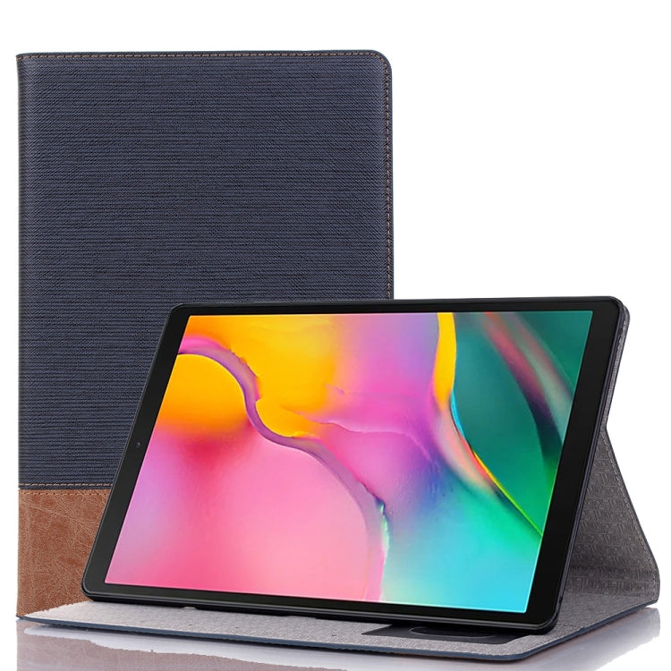 For Samsung Galaxy Tab A7 T500 Cross Texture Leather Tablet Case