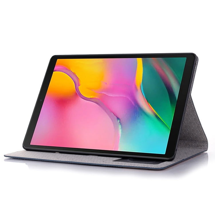 For Samsung Galaxy Tab A7 T500 Cross Texture Leather Tablet Case