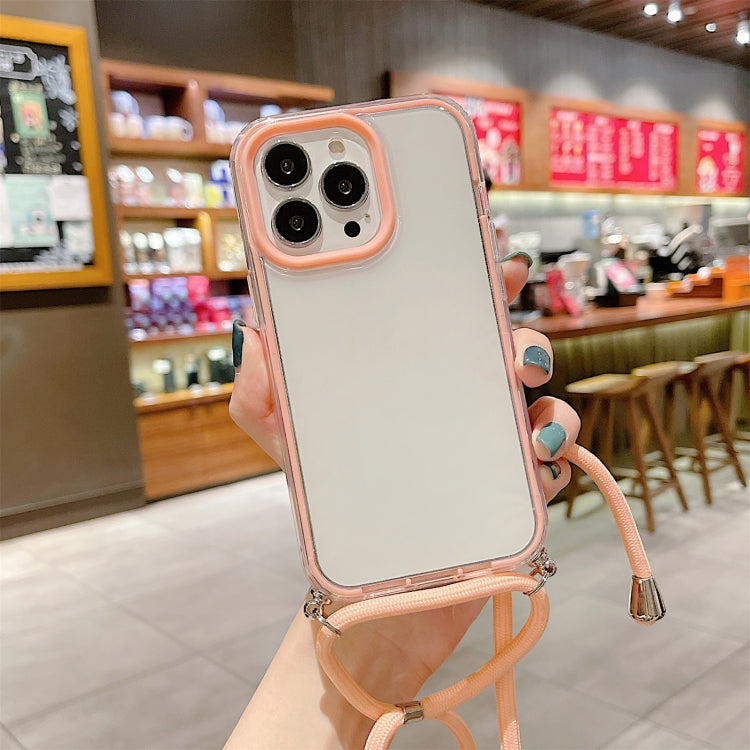 For iPhone 13 mini 3 In 1 PC + TPU Transparent Phone Case