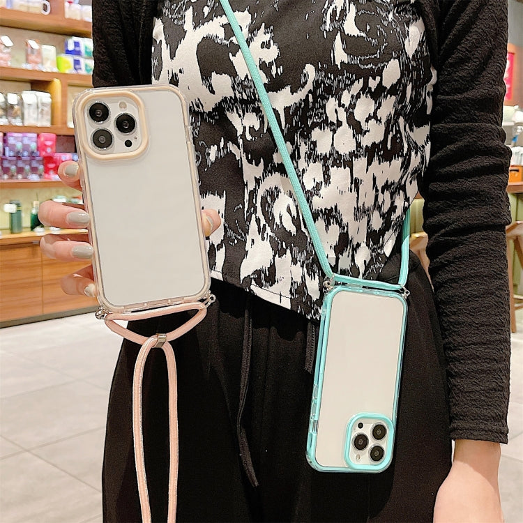 For iPhone 13 mini 3 In 1 PC + TPU Transparent Phone Case