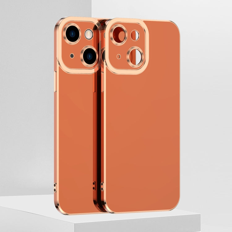 For iPhone 13 6D Electroplated TPU Phone Case