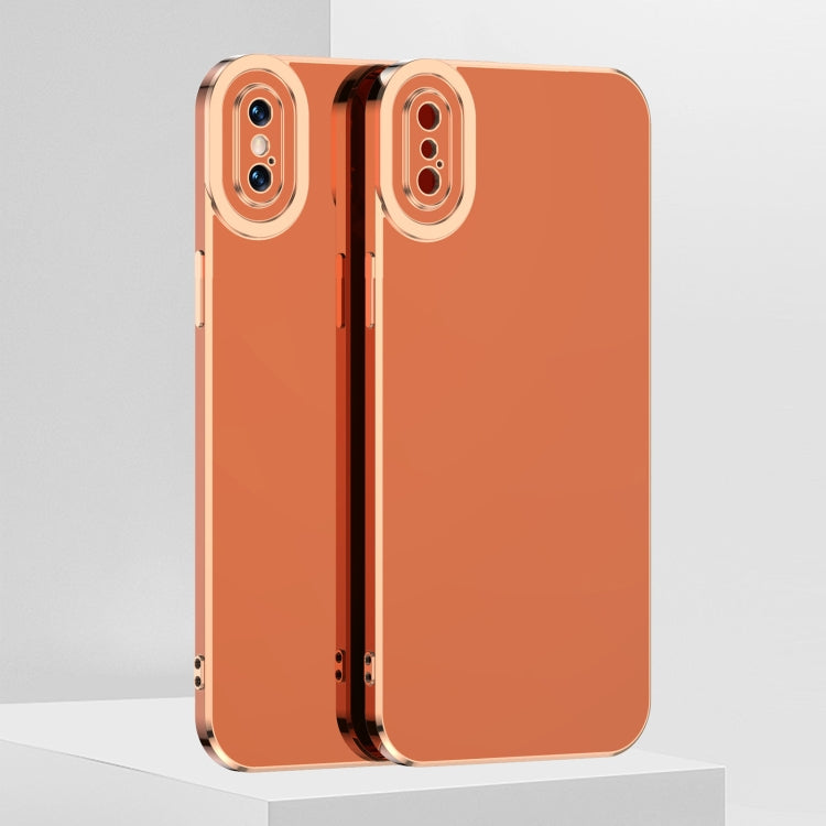 For iPhone X / XS 6D Electroplated TPU Phone Case