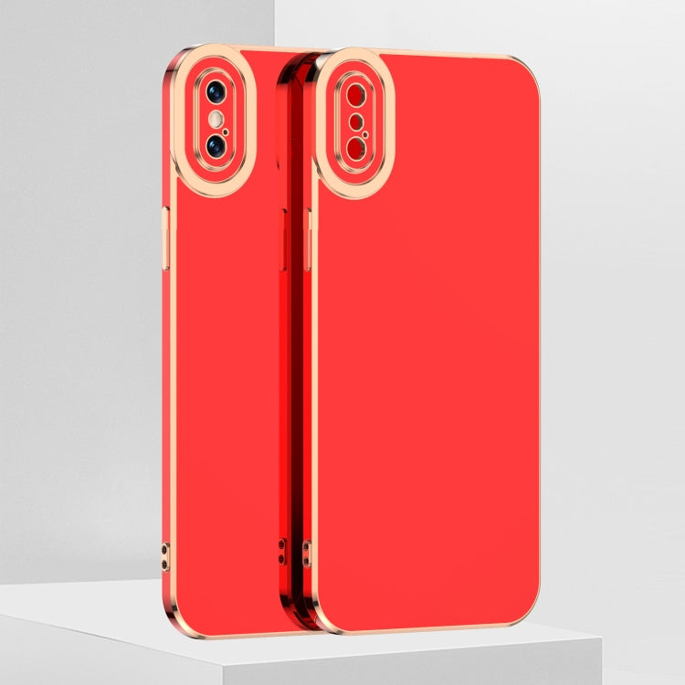 For iPhone X / XS 6D Electroplated TPU Phone Case