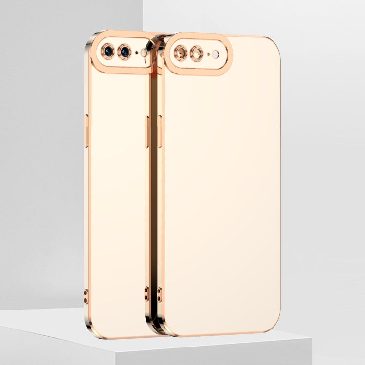 For iPhone SE 2022 / SE 2020 / 8 / 7 6D Electroplated TPU Phone Case