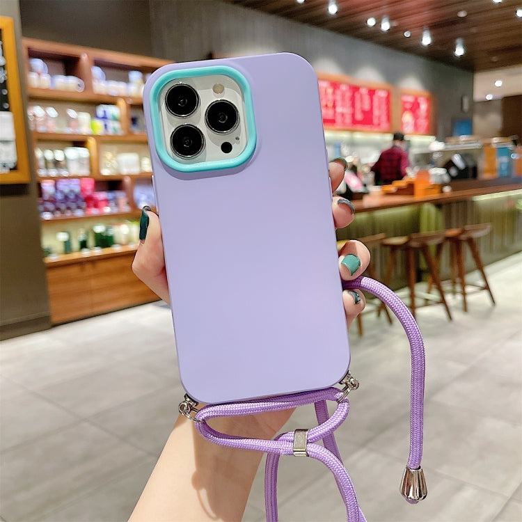 For iPhone 13 mini 3 In 1 PC + TPU Solid Color Phone Case
