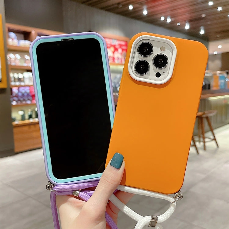 For iPhone 13 mini 3 In 1 PC + TPU Solid Color Phone Case