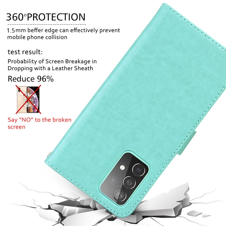 For Samsung Galaxy A13 5G Rose Embossed Leather Phone Case