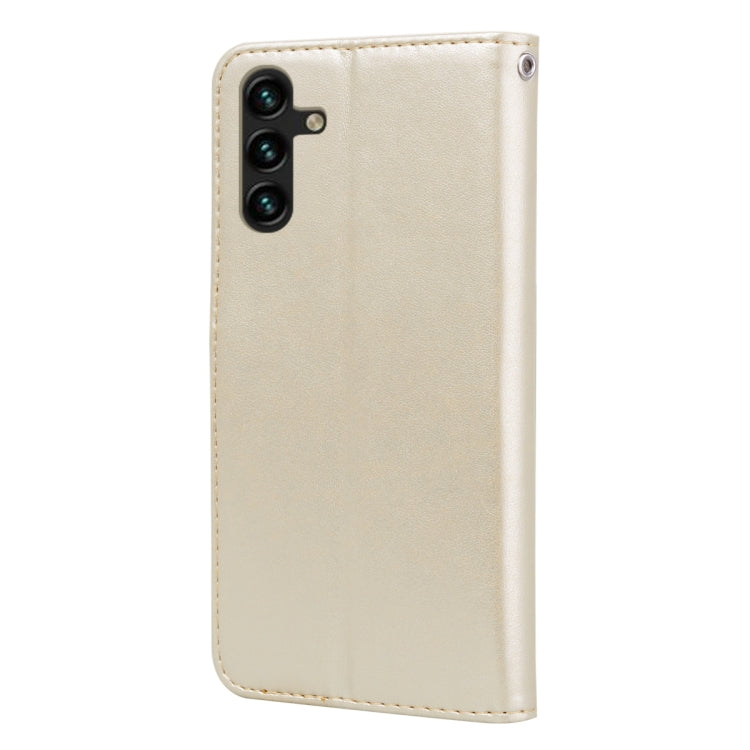 For Samsung Galaxy A13 5G Rose Embossed Leather Phone Case