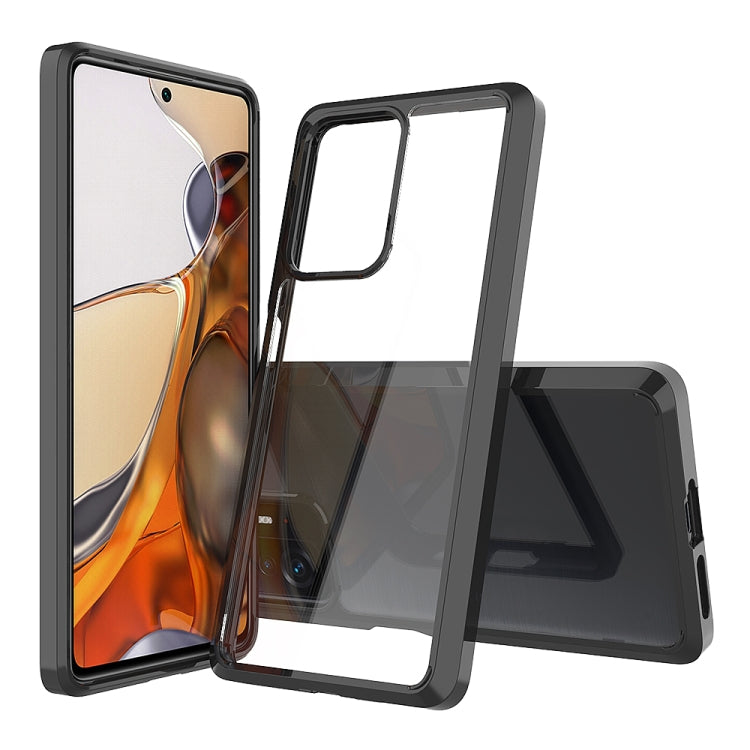 For Xiaomi Mi 11T / 11T Pro Shockproof Scratchproof TPU + Acrylic Protective Phone Case