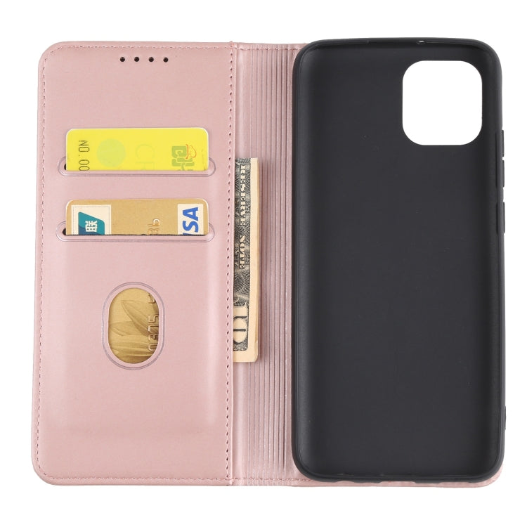For Samsung Galaxy A03 Strong Magnetism Liquid Feel Horizontal Flip Leather Phone Case