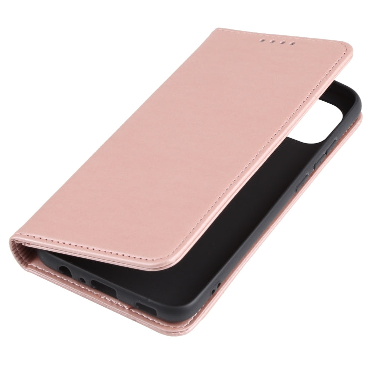 For Samsung Galaxy A03 Strong Magnetism Liquid Feel Horizontal Flip Leather Phone Case