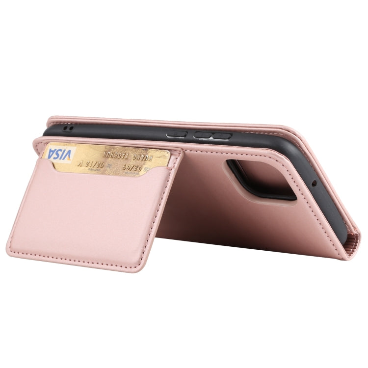 For Samsung Galaxy A03 Strong Magnetism Liquid Feel Horizontal Flip Leather Phone Case