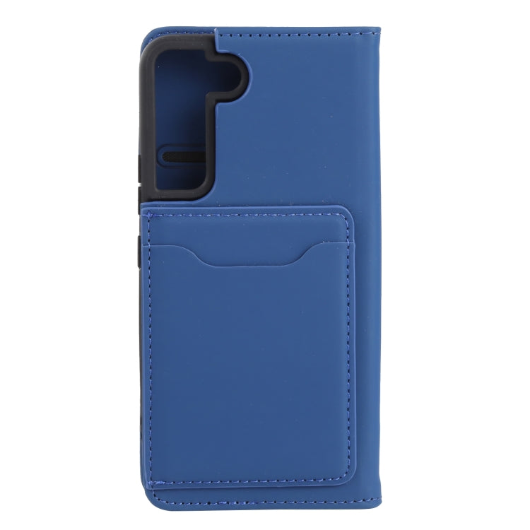 For Samsung Galaxy S22 5G Strong Magnetism Liquid Feel Horizontal Flip Leather Phone Case