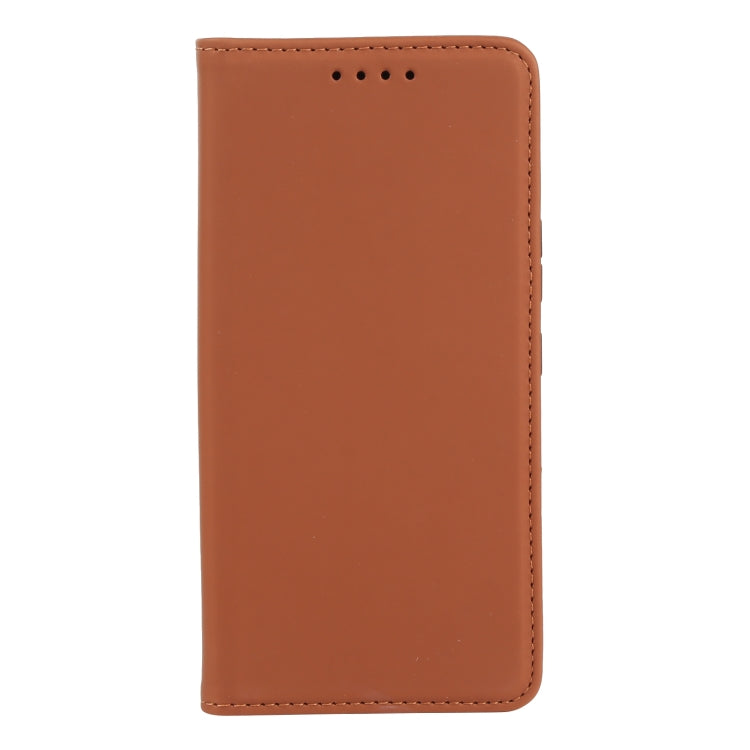 For Samsung Galaxy S22 5G Strong Magnetism Liquid Feel Horizontal Flip Leather Phone Case