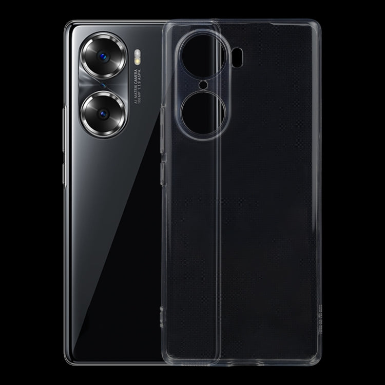 For Honor 60 0.75mm Ultra-thin Transparent TPU Soft Phone Case