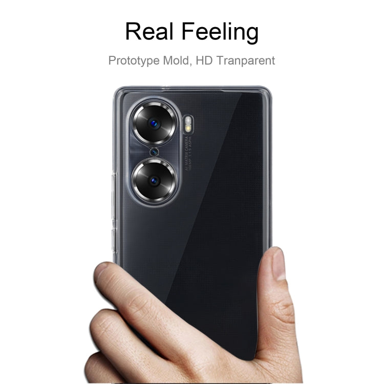 For Honor 60 0.75mm Ultra-thin Transparent TPU Soft Phone Case