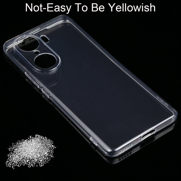 For Honor 60 Pro 0.75mm Ultra-thin Transparent TPU Soft Phone Case