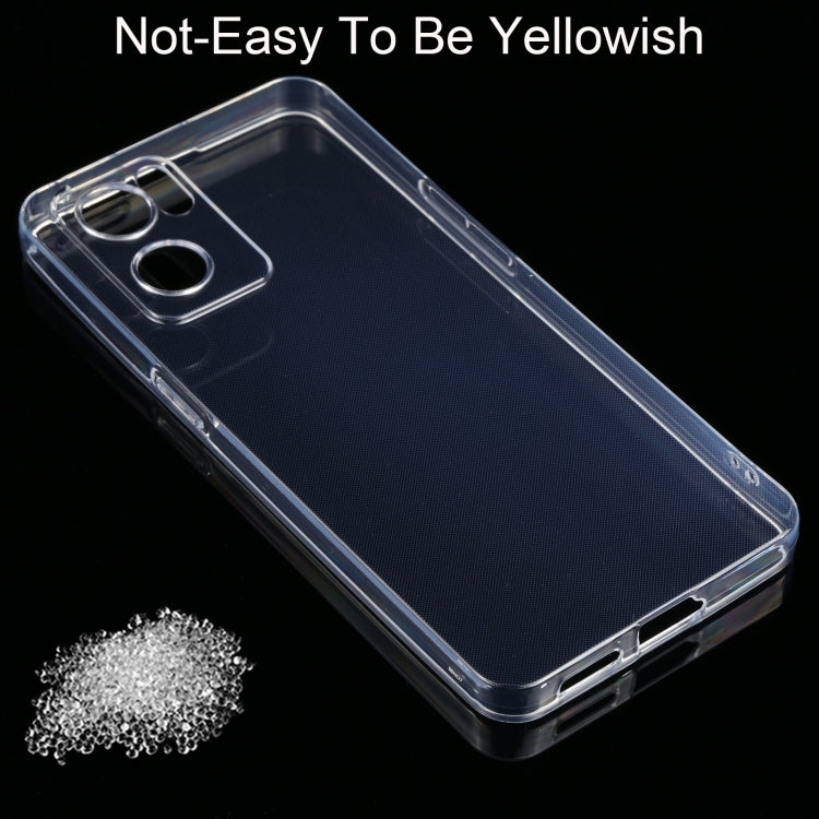 For OPPO Reno7 5G 0.75mm Ultra-thin Transparent TPU Soft Phone Case