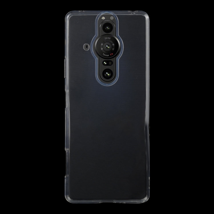 For Sony Xperia Pro-I 0.75mm Ultra-thin Transparent TPU Soft Phone Case