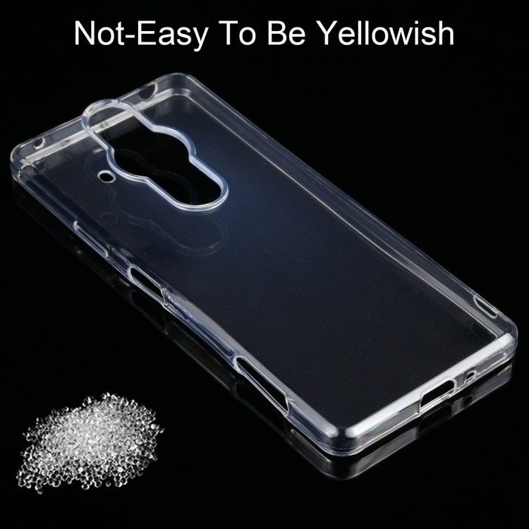 For Sony Xperia Pro-I 0.75mm Ultra-thin Transparent TPU Soft Phone Case