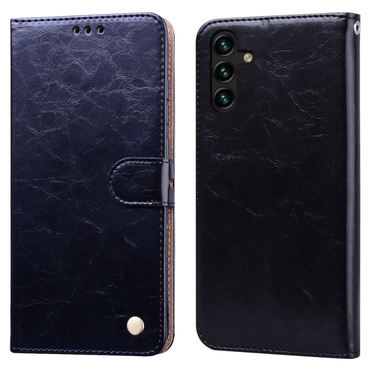 For Samsung Galaxy A13 5G Oil Wax Texture Leather Phone Case