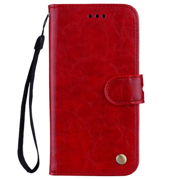 For Samsung Galaxy A22 4G Oil Wax Texture Leather Phone Case