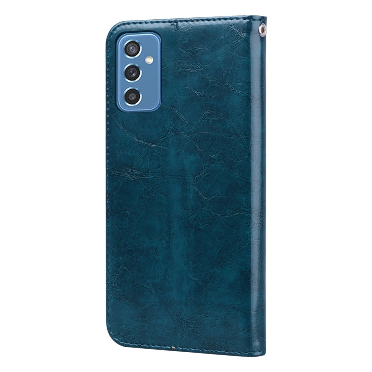 For Samsung Galaxy M52 5G Oil Wax Texture Leather Phone Case