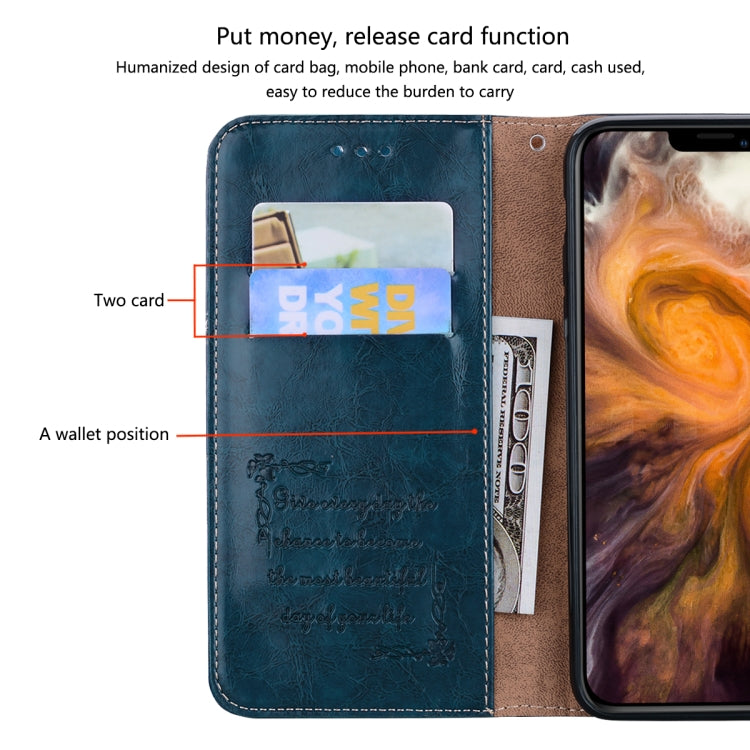 For Samsung Galaxy M52 5G Oil Wax Texture Leather Phone Case