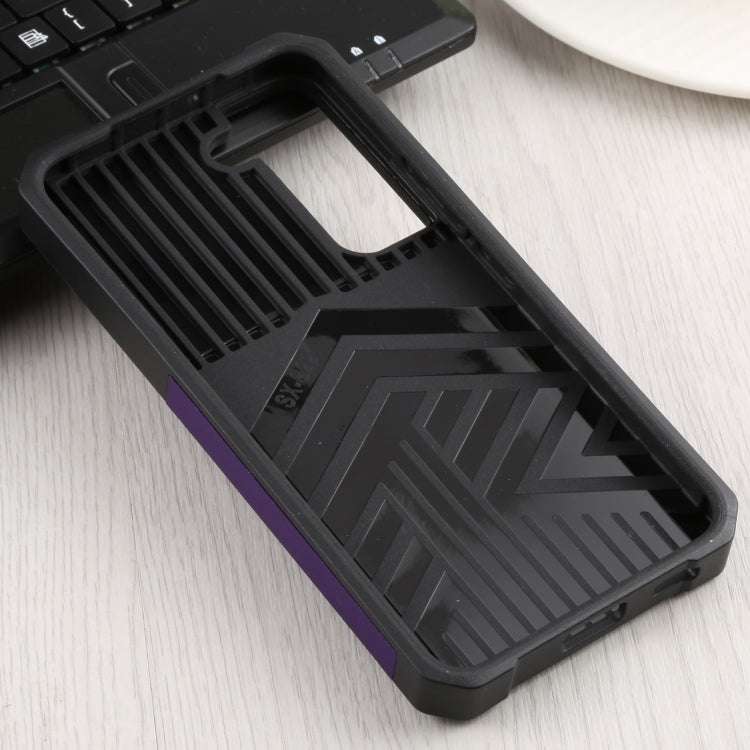 For Samsung Galaxy S22 5G Sliding Camera Cover Design PC + TPU Shockproof Phone Case with Ring Holder & Card Slot