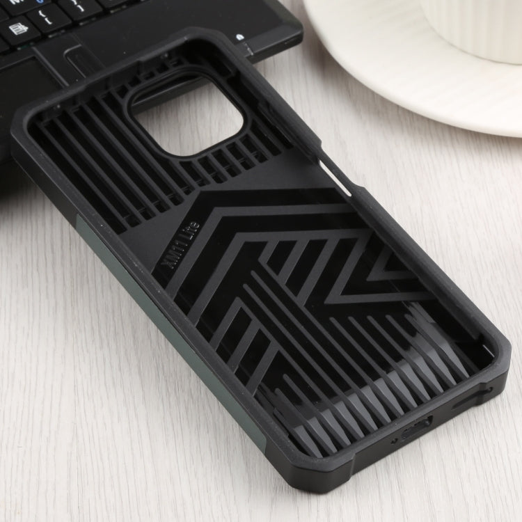 For Xiaomi Mi 11 Lite Sliding Camera Cover Design PC + TPU Shockproof Phone Case with Ring Holder & Card Slot