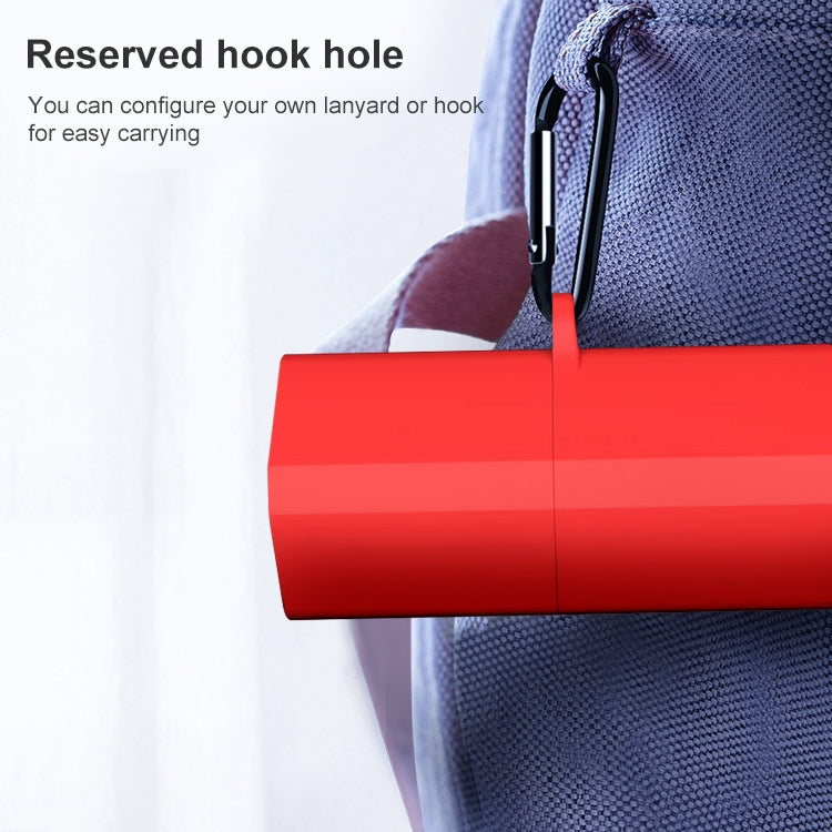 For Huawei FreeBuds Lipstick Silicone Earphone Protective Case with Hook