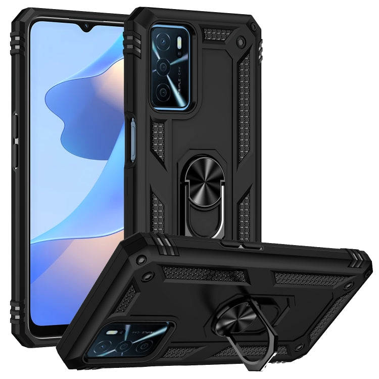 For OPPO A16 Shockproof TPU + PC Phone Case