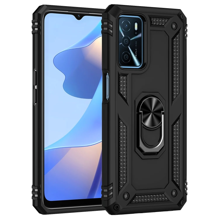 For OPPO A16 Shockproof TPU + PC Phone Case
