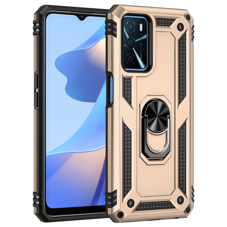 For OPPO A16 Shockproof TPU + PC Phone Case