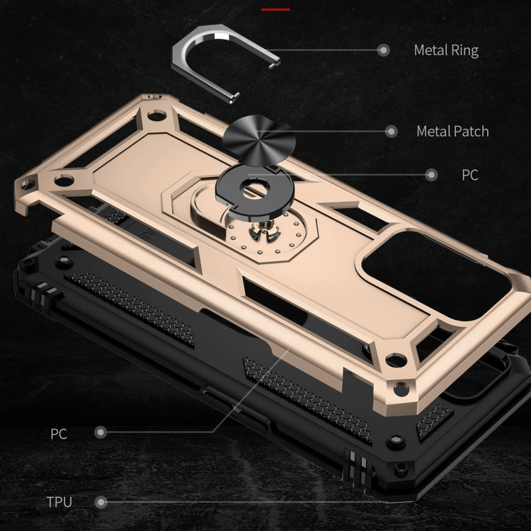 For OPPO A16 Shockproof TPU + PC Phone Case