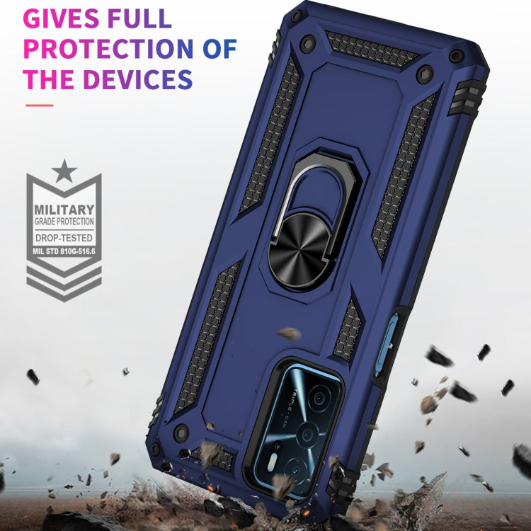 For OPPO A16 Shockproof TPU + PC Phone Case