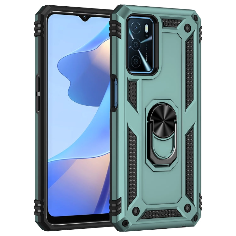For OPPO A16 Shockproof TPU + PC Phone Case