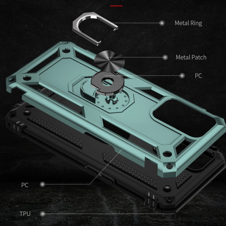 For OPPO A16 Shockproof TPU + PC Phone Case