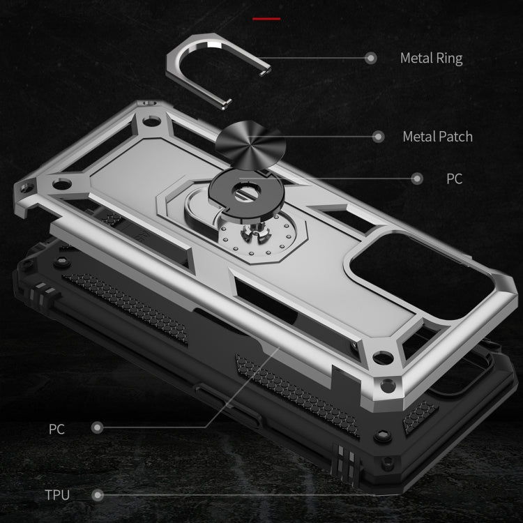 For OPPO A16 Shockproof TPU + PC Phone Case