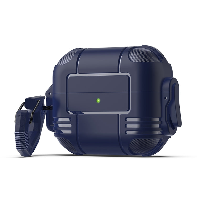 Traveler Earphone Protective Case with Hook & Lock Shell For AirPods 3